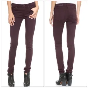 • Rag &amp; Bone • The Skinny Jeans Plum Purple 26