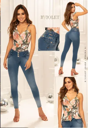 1447 100% Authentic Colombian Push Up Jeans