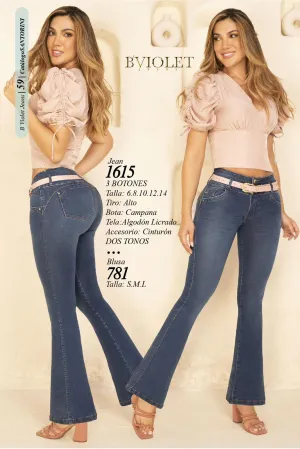 1615 100% Authentic Colombian Push Up Jeans
