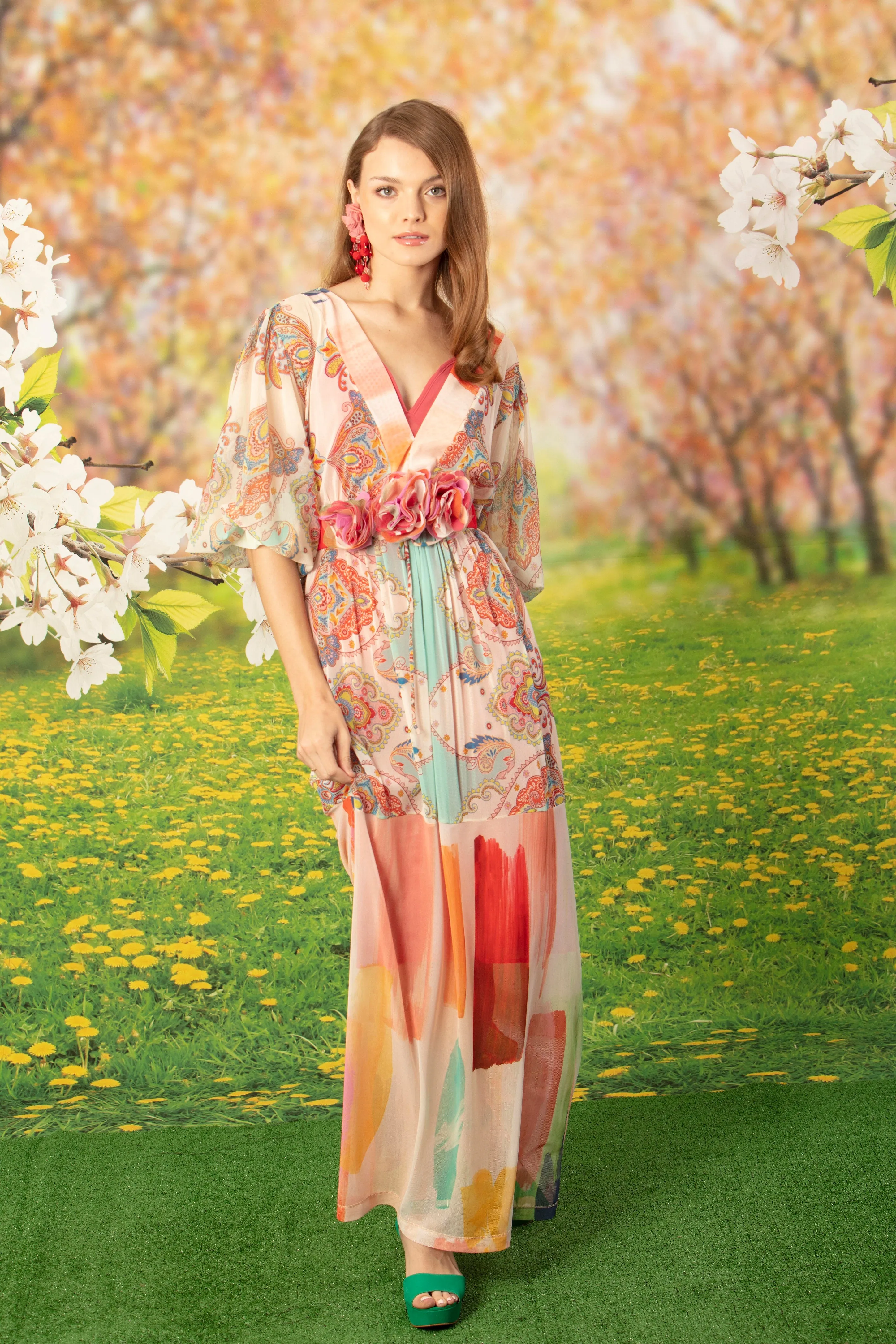 2 Piece Boho Combo Dress