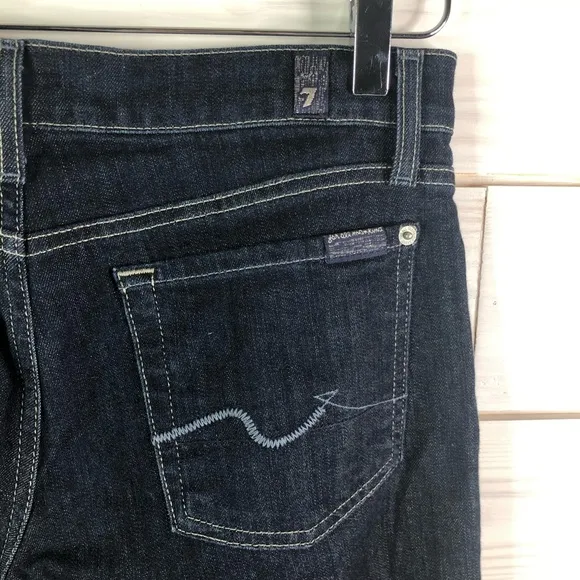 7 For All Mankind Jeans Roxanne Skinny Denim 28