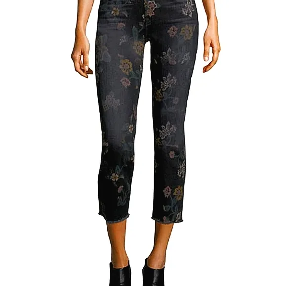 7 For All Mankind Roxanne Skinny Ankle Jeans | 7FAMK Denim | Raw Hem |EUC