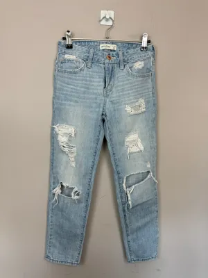 Abercrombie Ripped Jeans 12y Slim