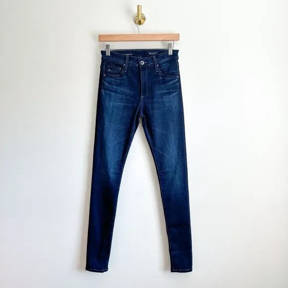 Adriano Goldschmied The Farrah High Rise Skinny Denim Jeans Blue 26