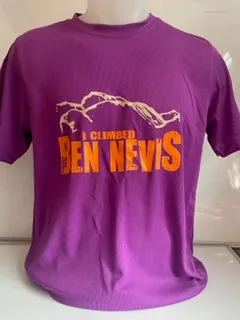 Adult "I Climbed Ben Nevis" Trek T-Shirt