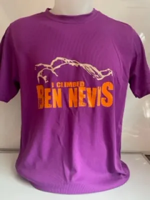 Adult "I Climbed Ben Nevis" Trek T-Shirt