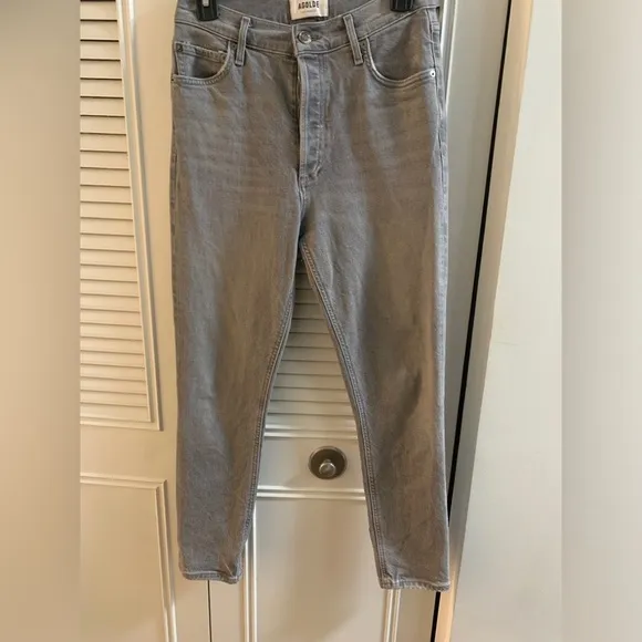 Agolde Feel Good Skinny Leg Jeans in Graystone Size 26