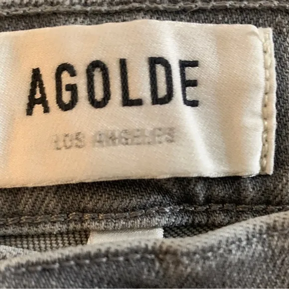 Agolde Feel Good Skinny Leg Jeans in Graystone Size 26