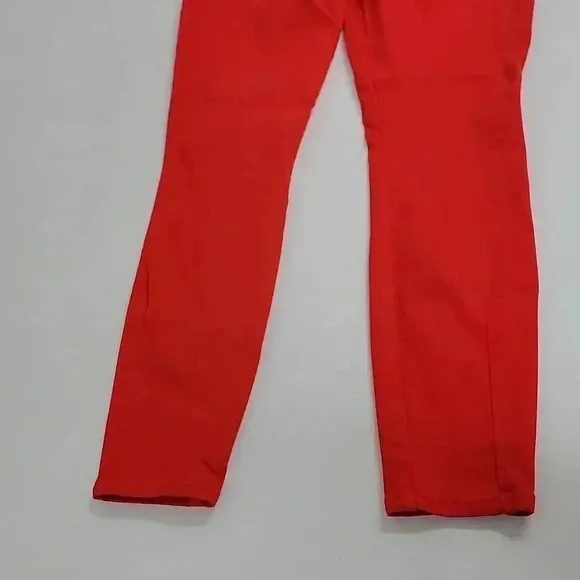 Alice and  Olivia High-Rise Ankle Skinny Jeans in Paprika