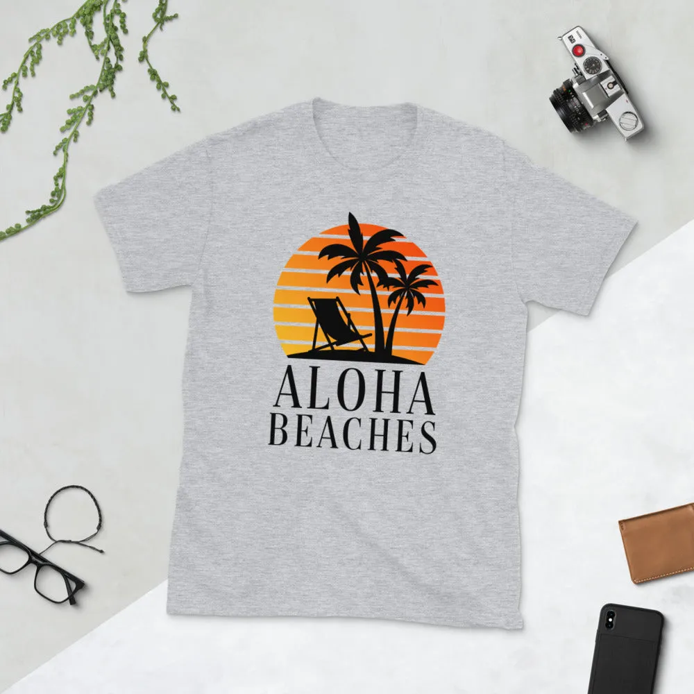Aloha Beaches Short-Sleeve Unisex T-Shirt