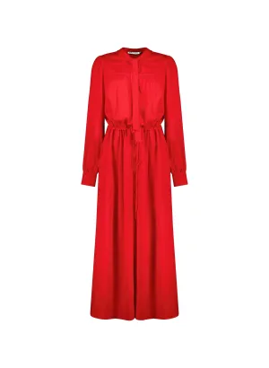 Ania LENZING™ ECOVERO™ Dress | Crimson Red