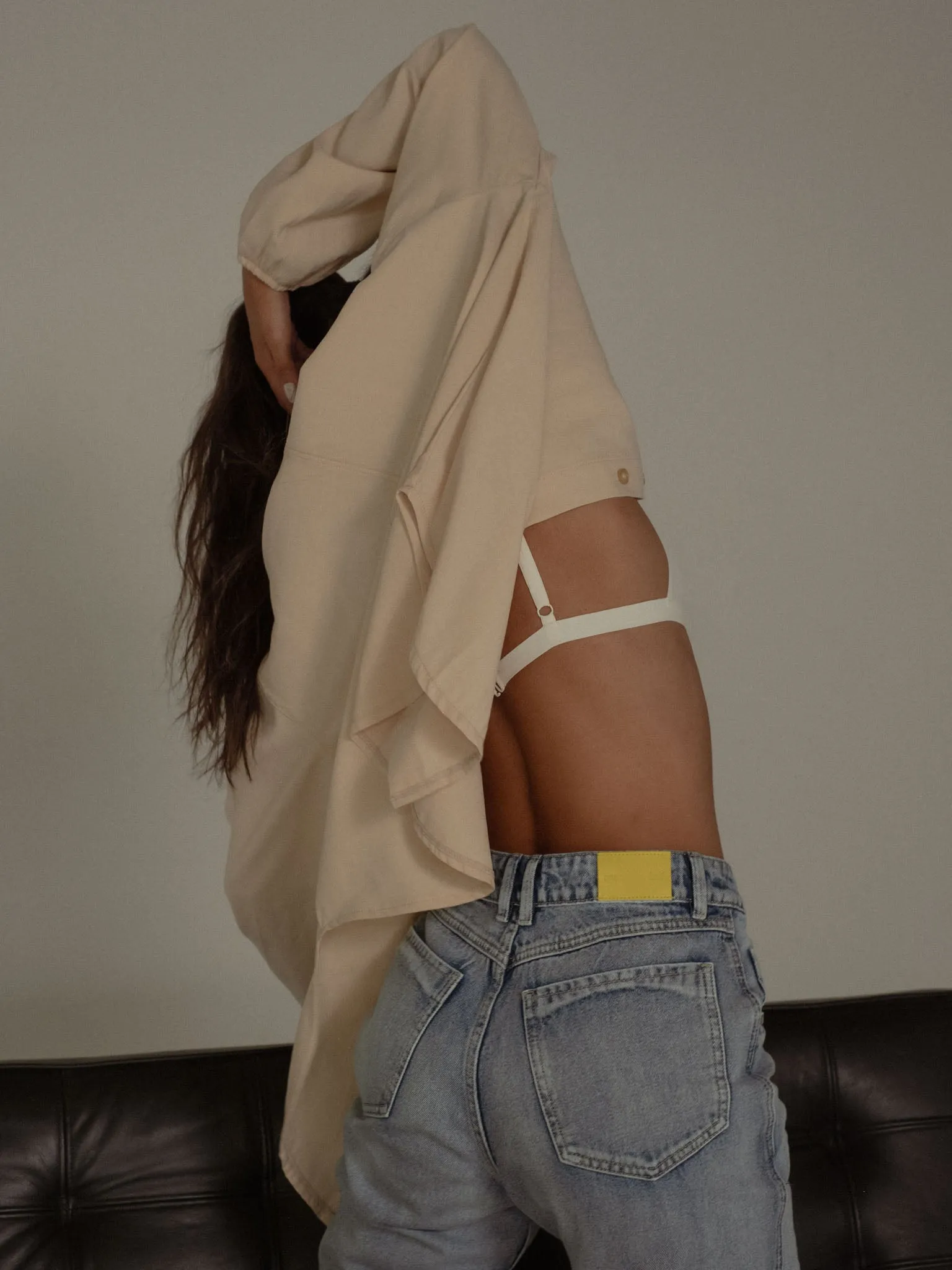 ANKLE STRAIGHT JEAN - LIGHT BLUE