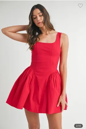 ANYA RED DRESS