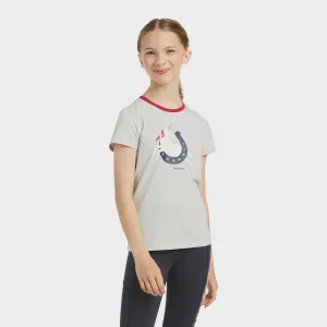 Ariat Kids Unicorn Moon T-Shirt Heather Grey