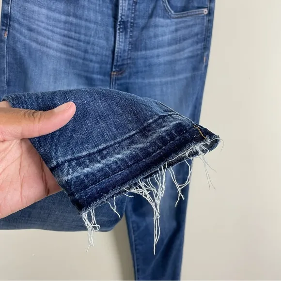 Aritiza Denim Forum The Lola High Rise Skinny Crop Jeans Size 30