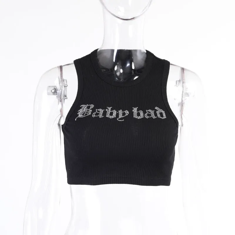 Baby Bad Ribbed Crop