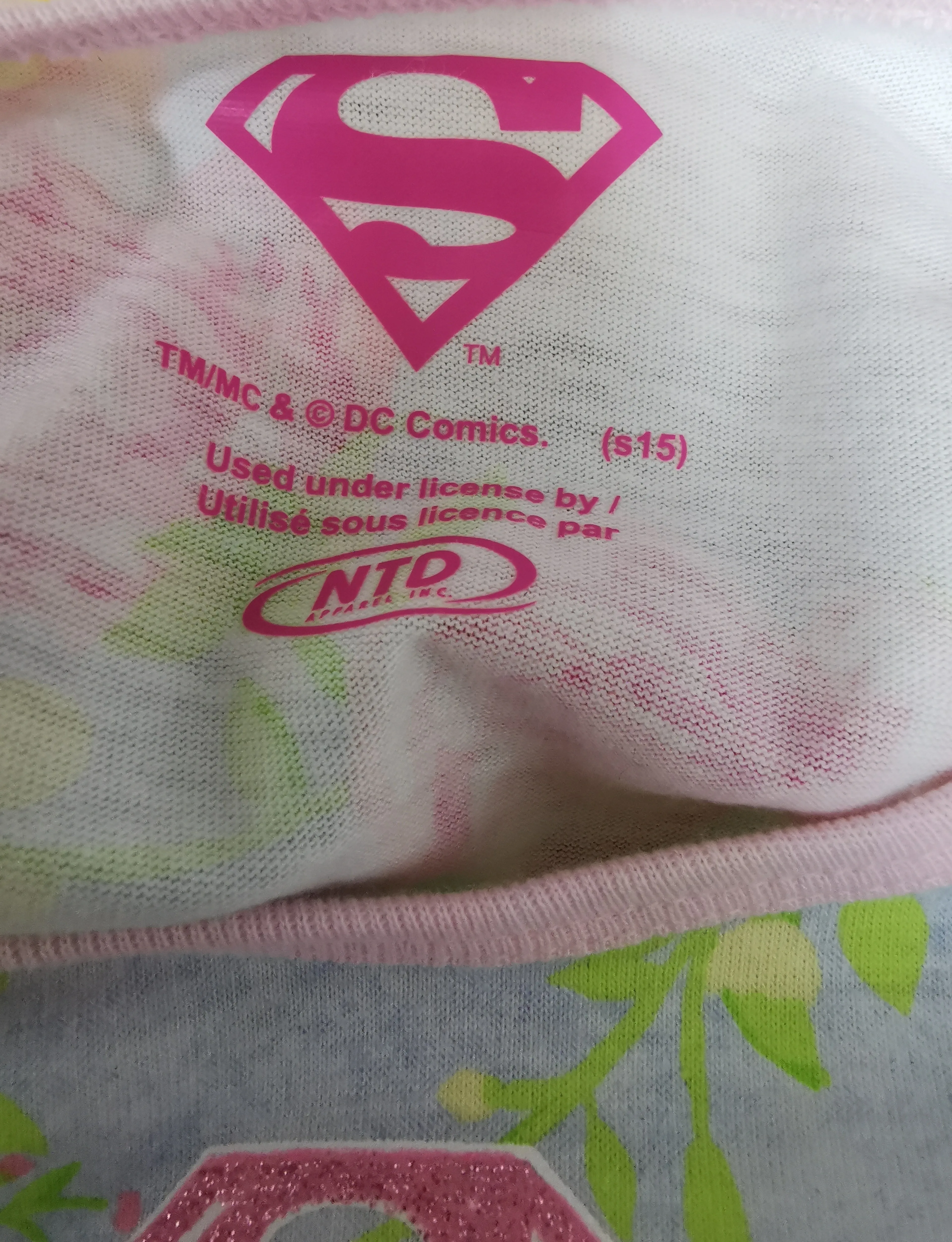 BABY GIRL SIZE 0/3 MONTHS - SUPERGIRL, Graphic Print, Flutter Sleeve Onesie NWOT B47