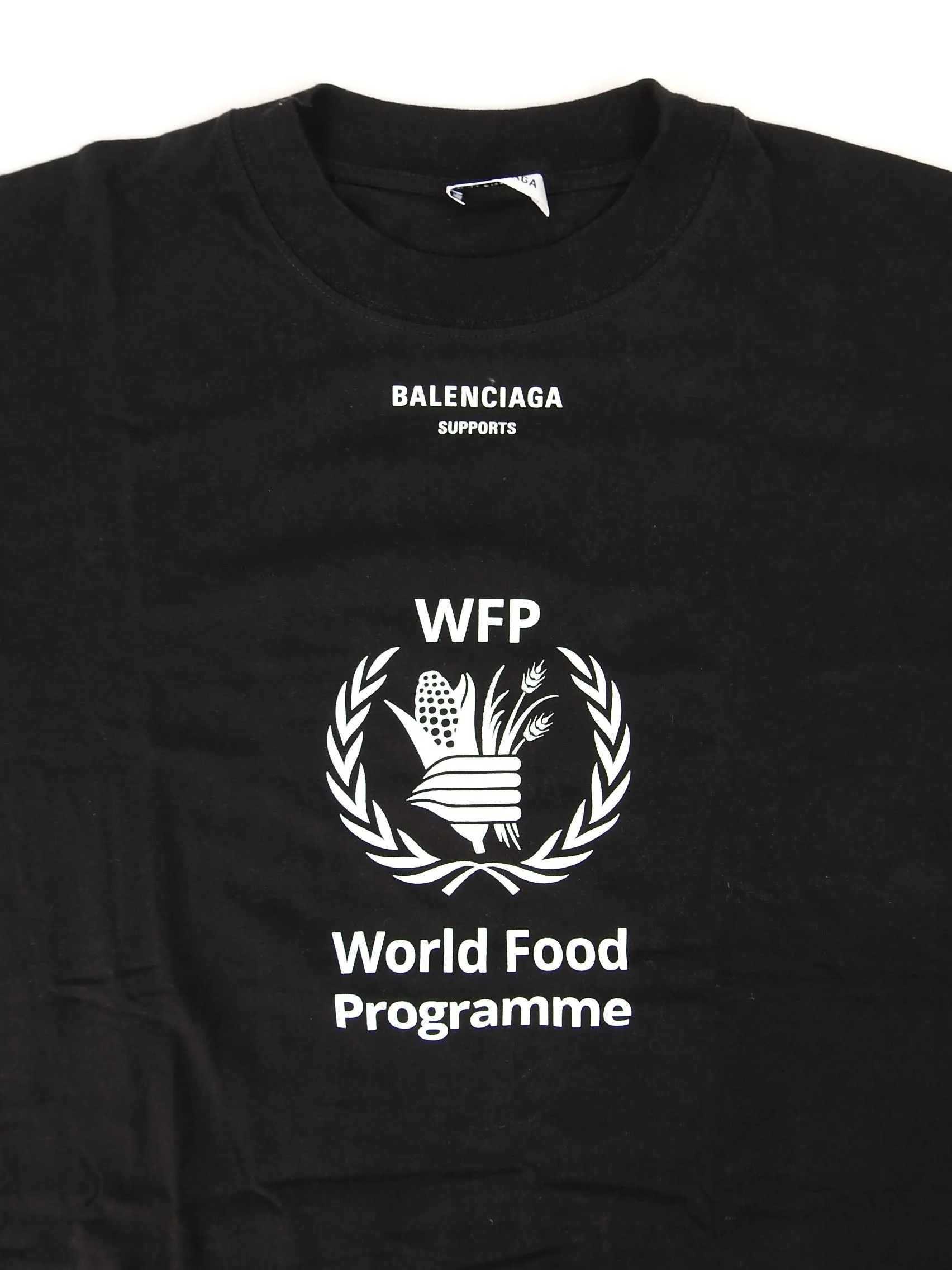 Balenciaga World Food Programme Graphic T-Shirt