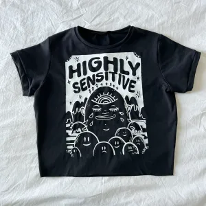 Bamboo Crop: Black Highly Sensitive
