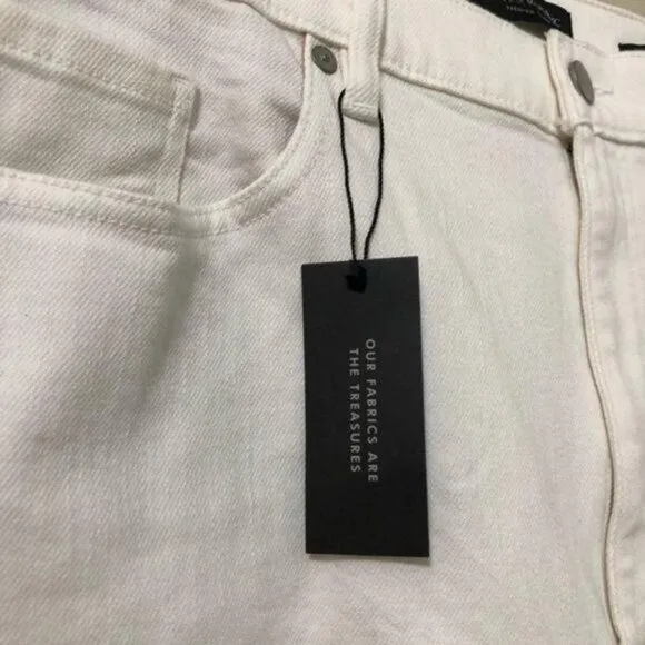 Banana Republic Jeans High Rise Straight Distress