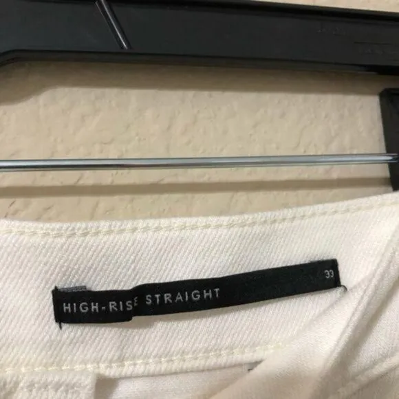 Banana Republic Jeans High Rise Straight Distress