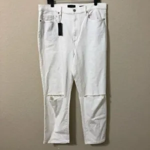 Banana Republic Jeans High Rise Straight Distress