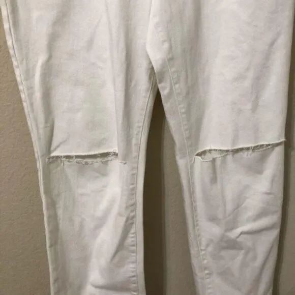 Banana Republic Jeans High Rise Straight Distress