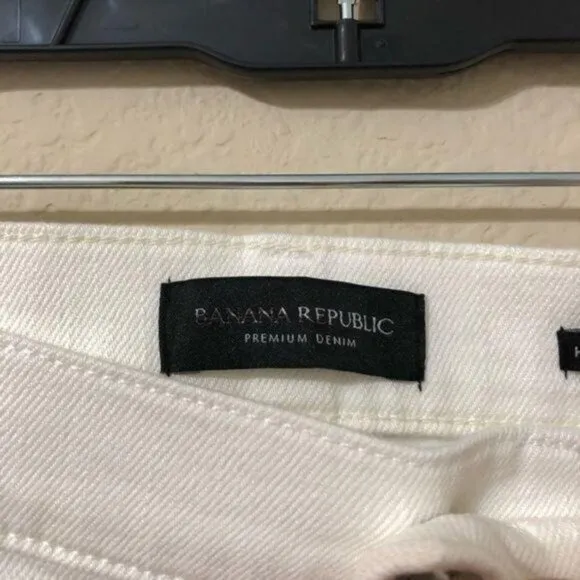 Banana Republic Jeans High Rise Straight Distress