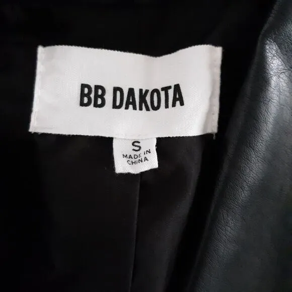 BB Dakota Faux Leather Jacket