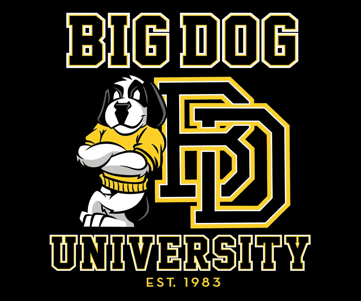 Bd University Black Gold T-shirt