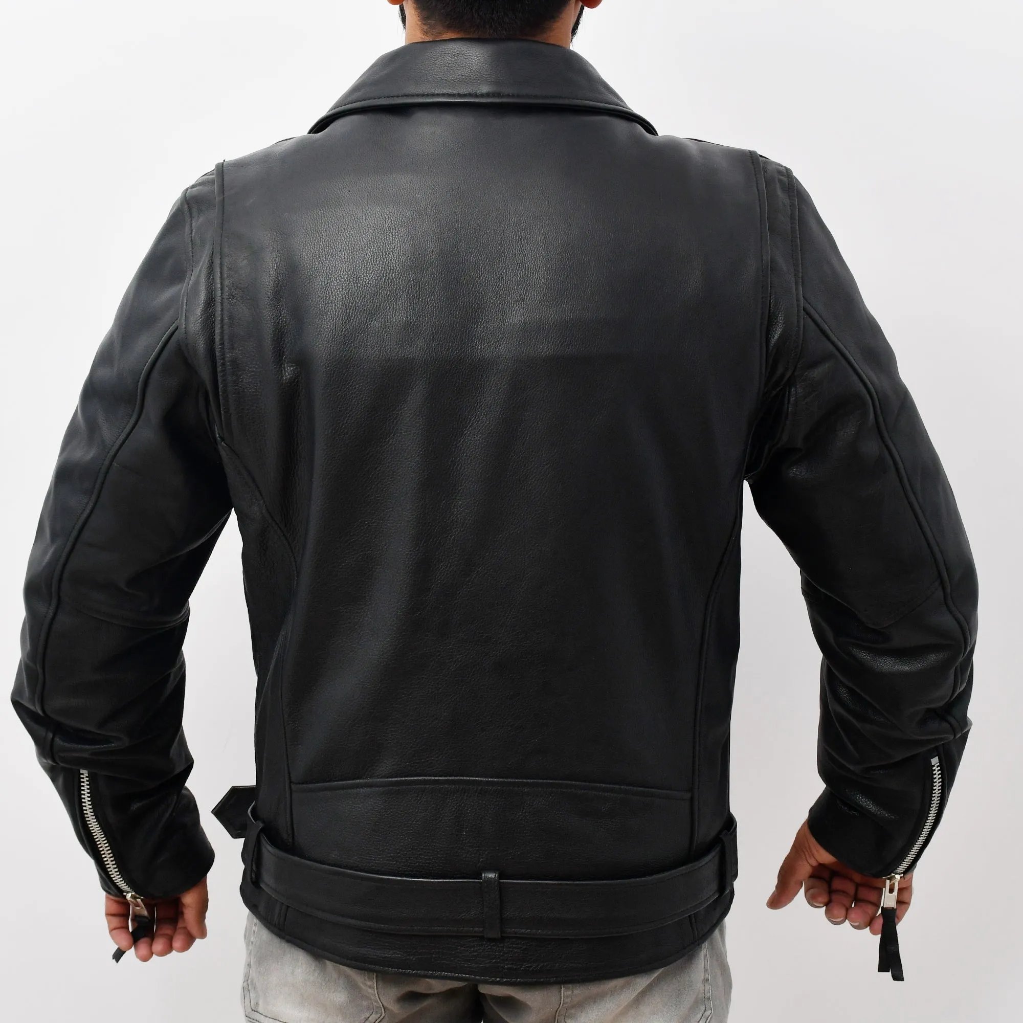BLACK PANTHAR Motorcycle Leather Jacket