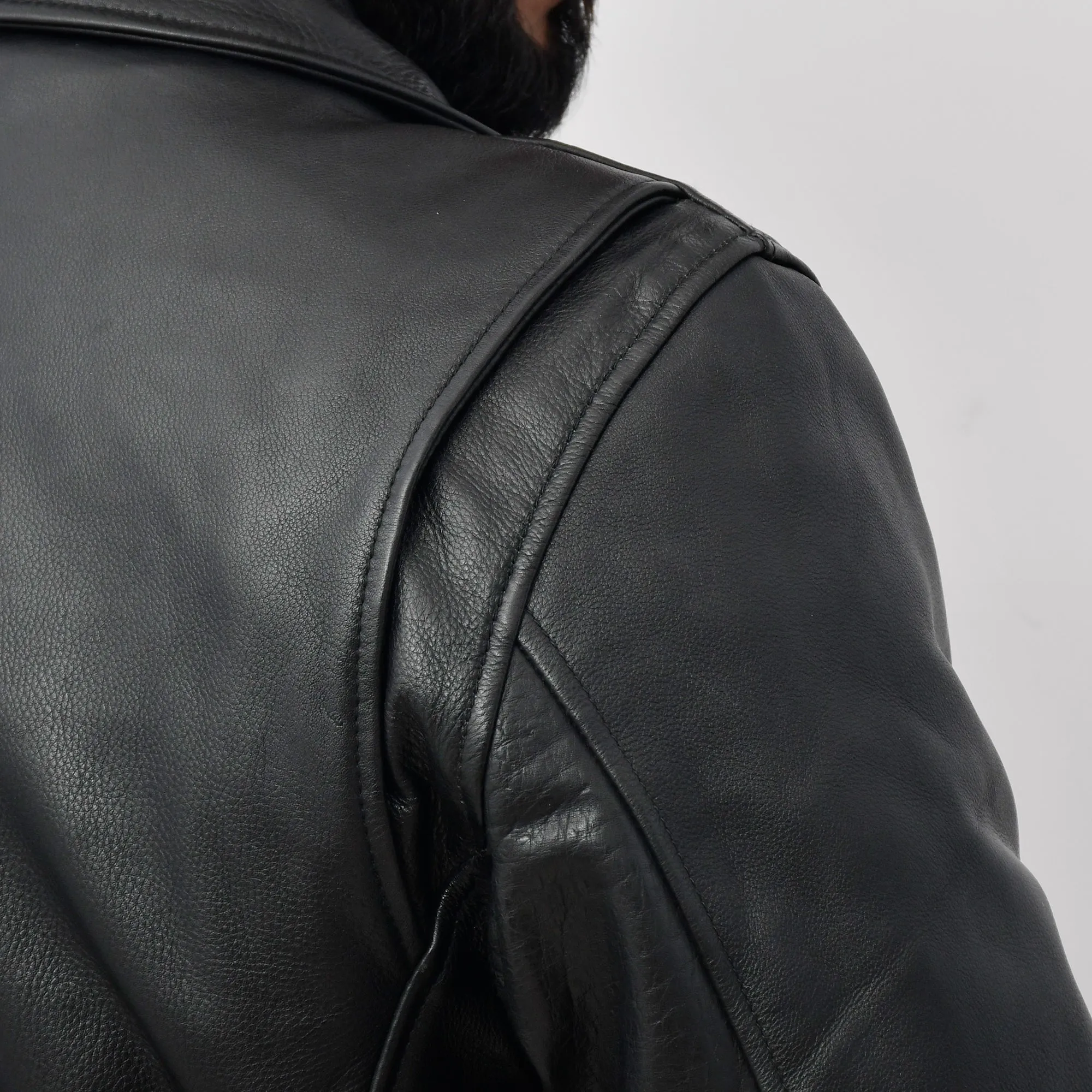 BLACK PANTHAR Motorcycle Leather Jacket