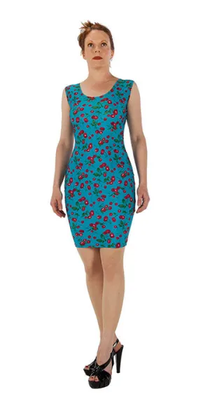 Blue Cherry Dress