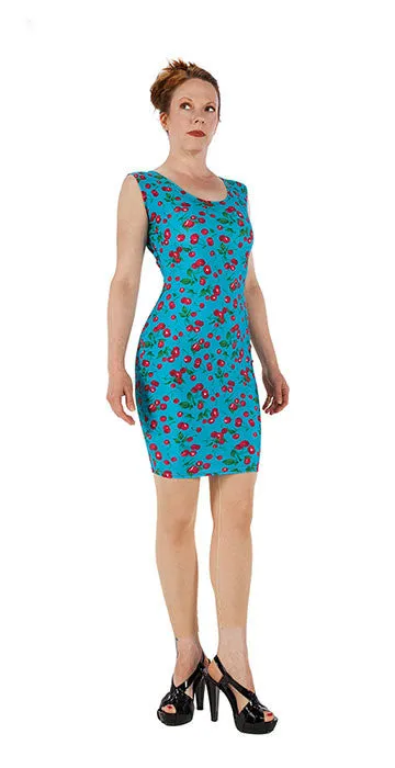 Blue Cherry Dress