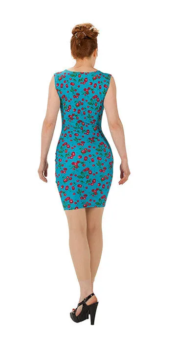 Blue Cherry Dress