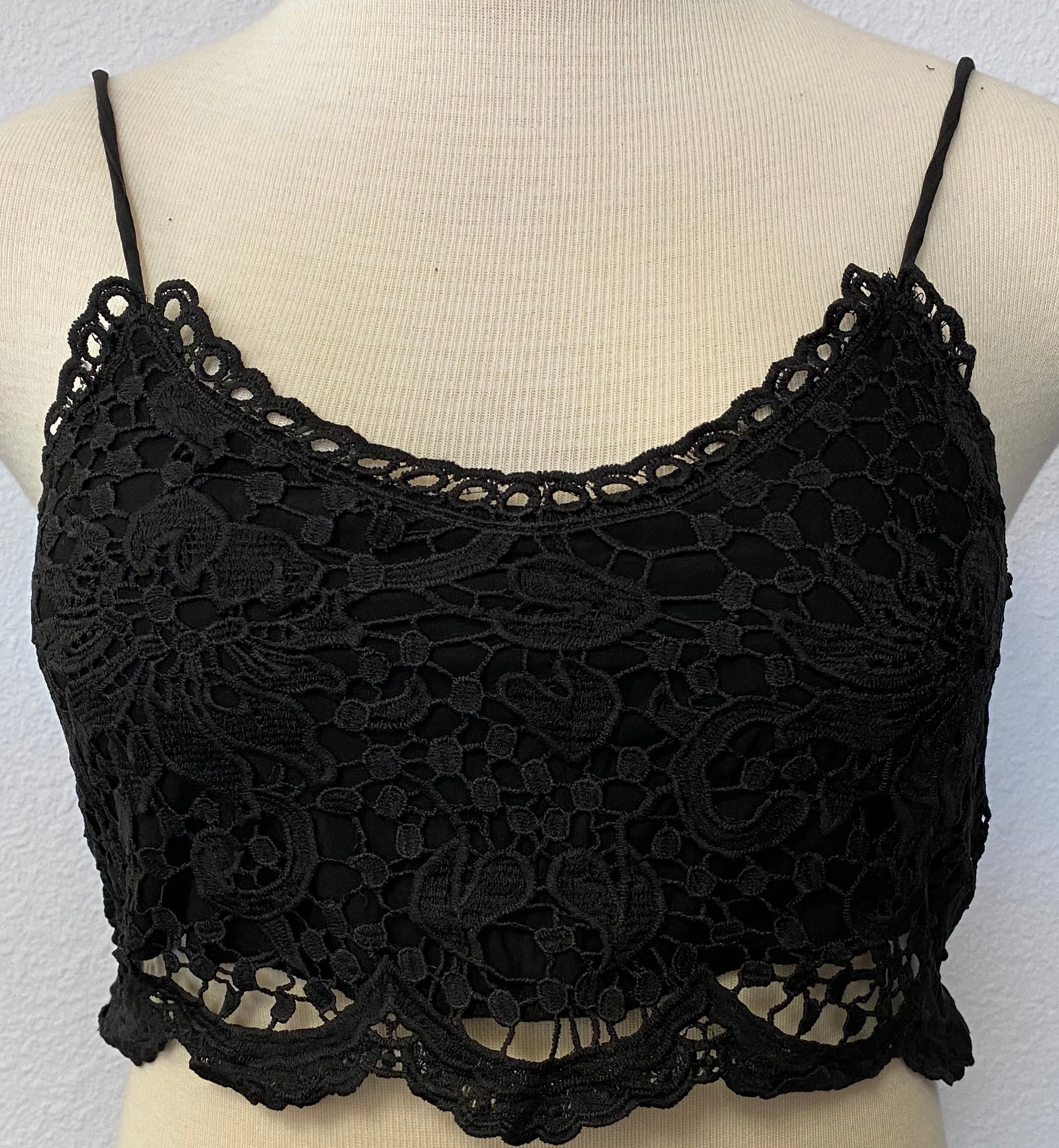 BOHO JACQUARD LACE BRALETTE