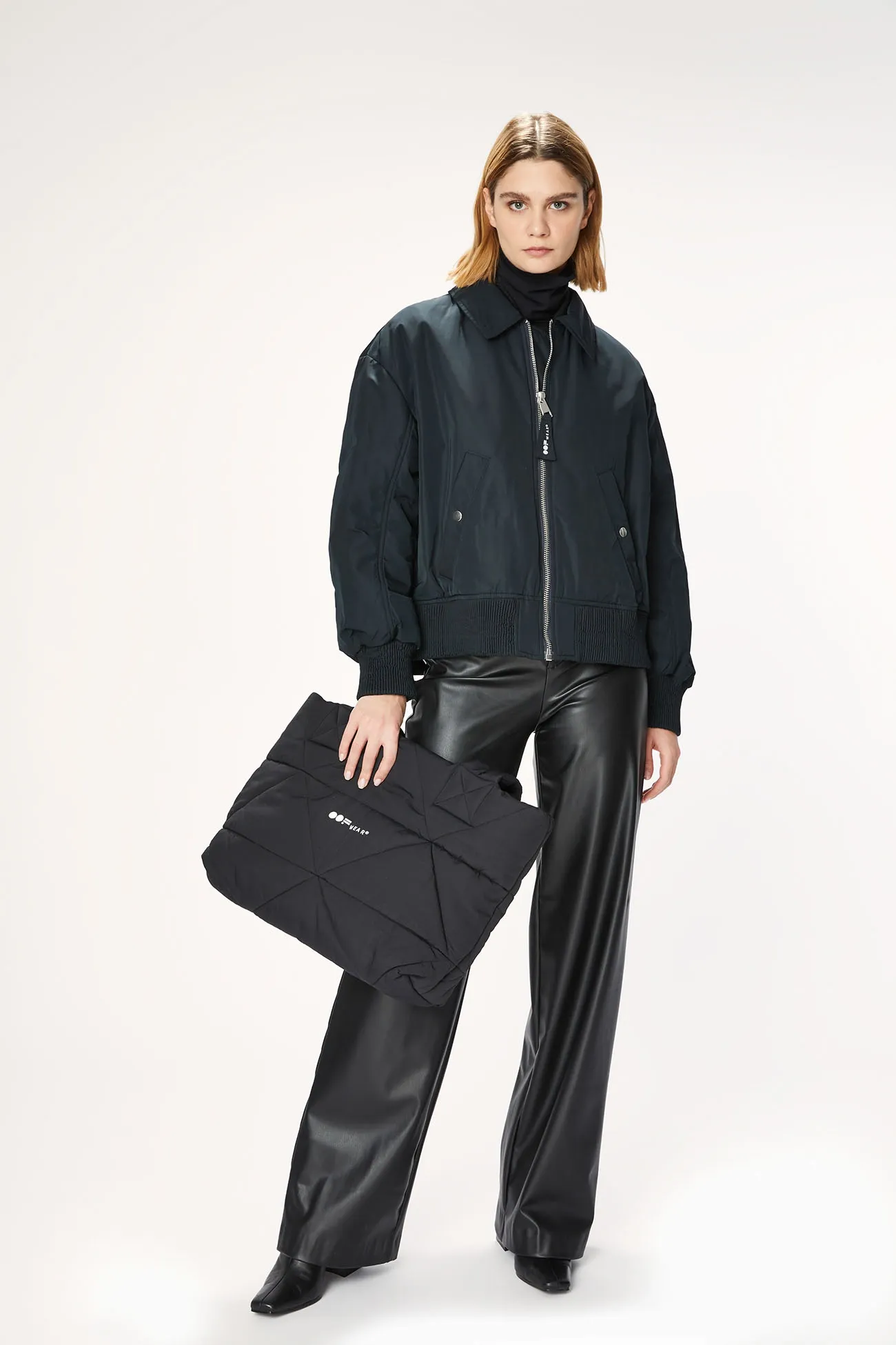 Bomber Jacket in Blue Notte