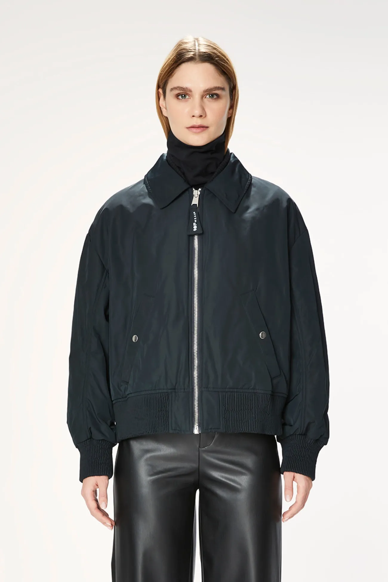 Bomber Jacket in Blue Notte