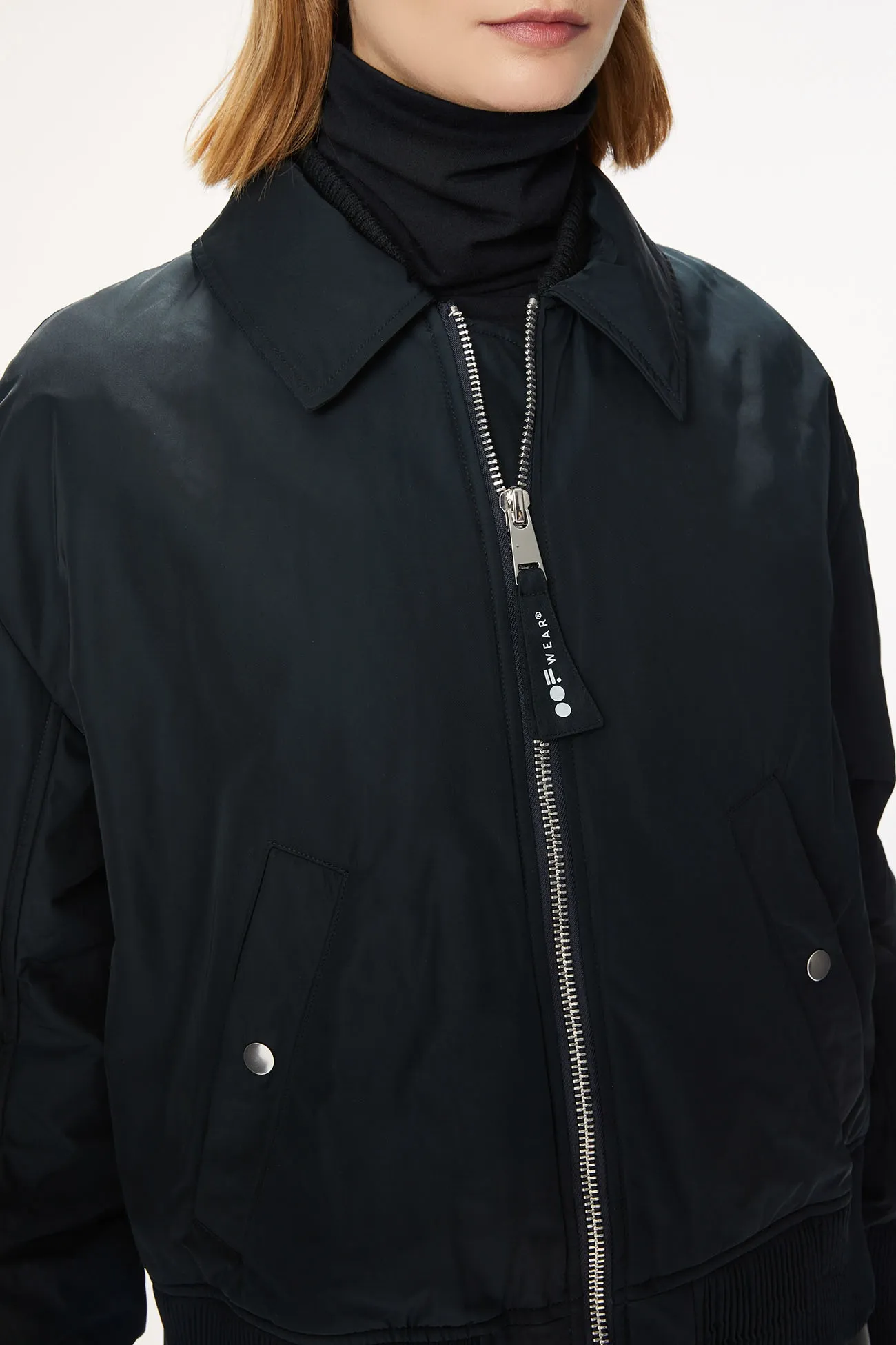 Bomber Jacket in Blue Notte