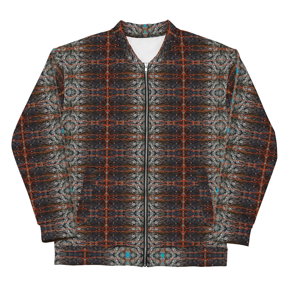 Bomber Jacket (Unisex)(Rind#12 Tree Link) RJSTH@Fabric#12  RJSTHW2021 RJS