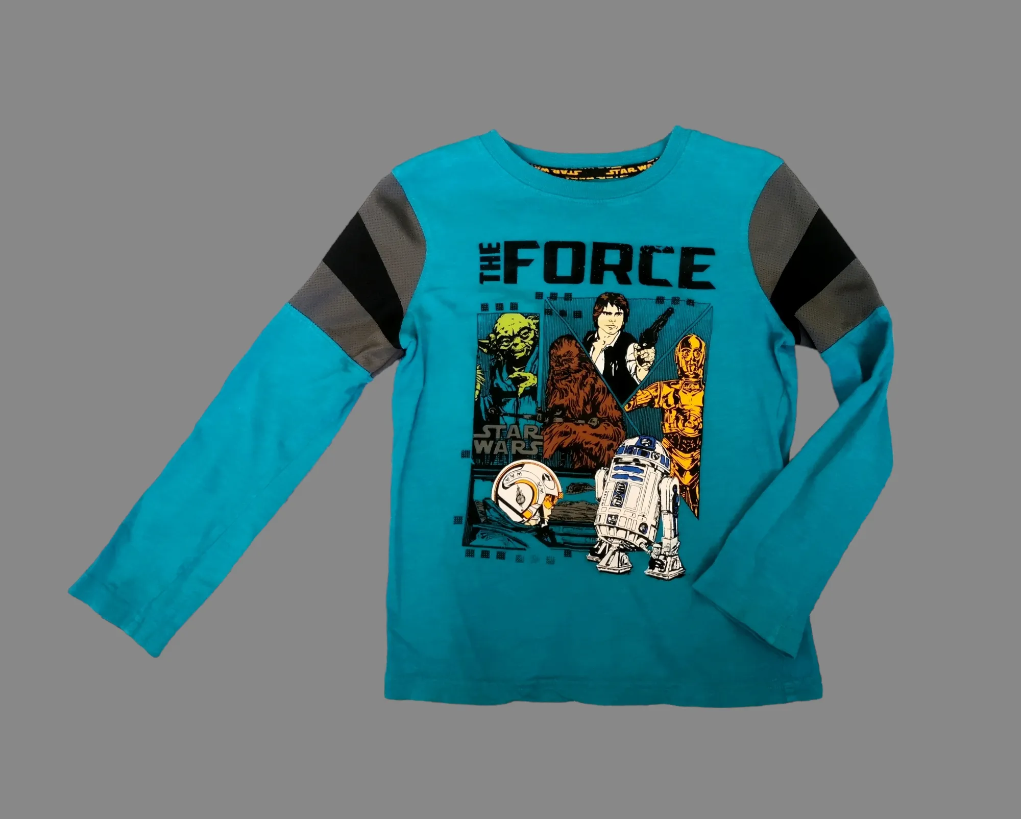 BOY SIZE MEDIUM (5/6 YEARS) STAR WARS, Graphic T-shirt VGUC B31