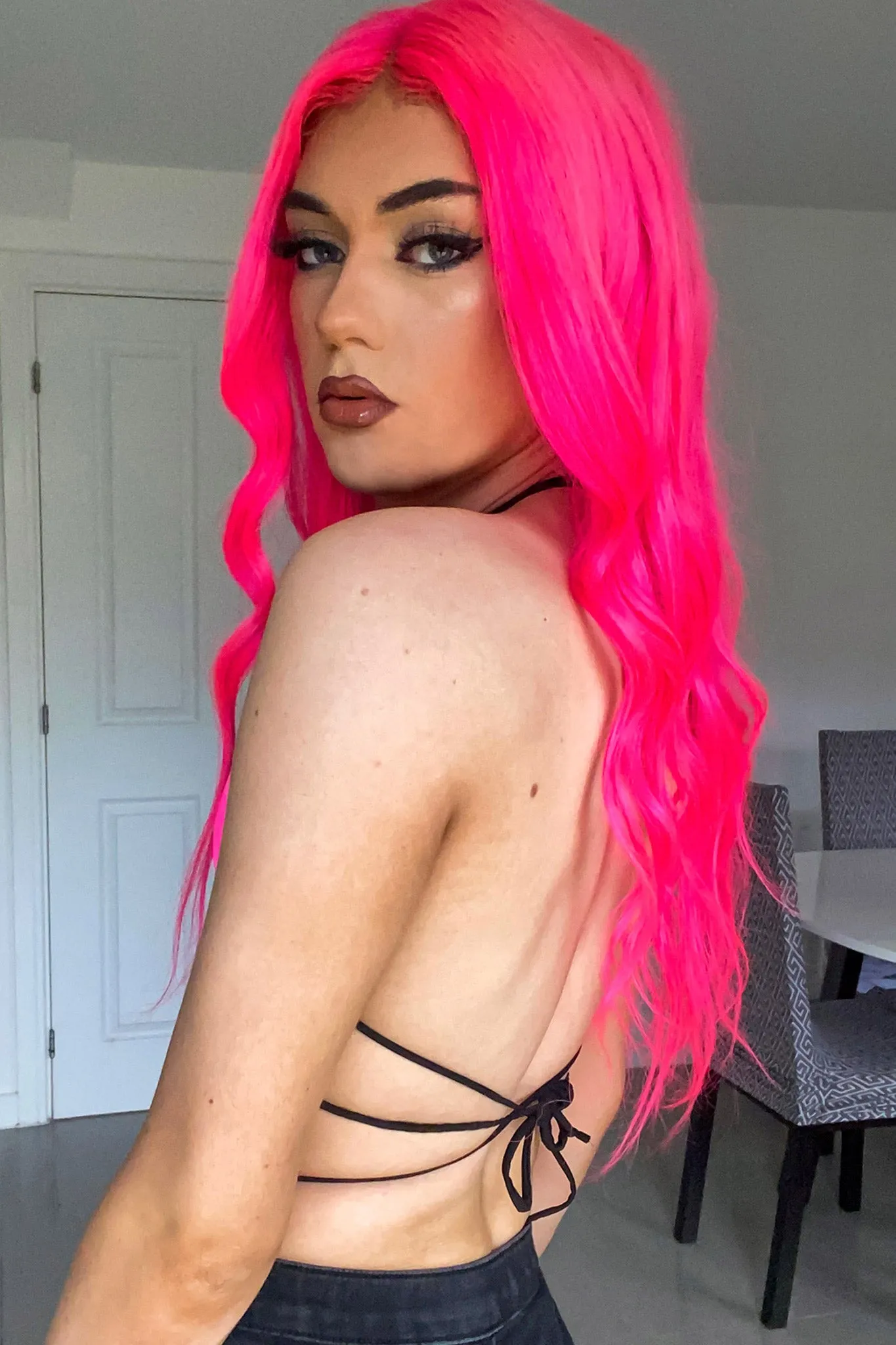 Break Hearts Wrap Around Bikini Top