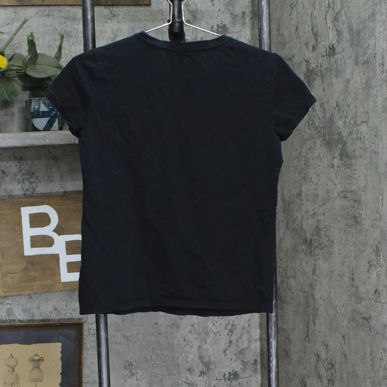 Calvin Klein Jeans Womens Logo Graphic T-Shirt Tee 1678fe56e21fe1 Black M