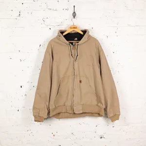 Carhartt Hooded Work Jacket - Beige - XXL