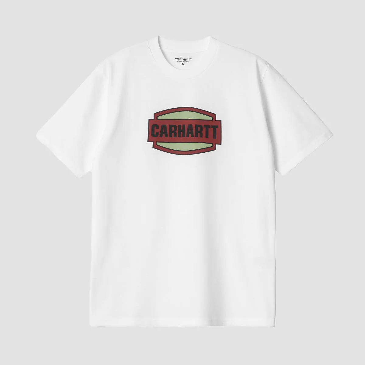Carhartt WIP Press Script T-Shirt White