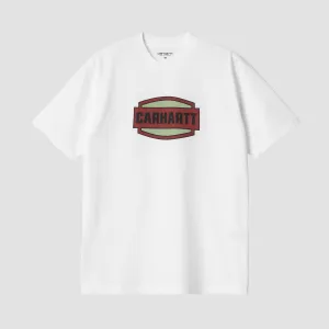 Carhartt WIP Press Script T-Shirt White