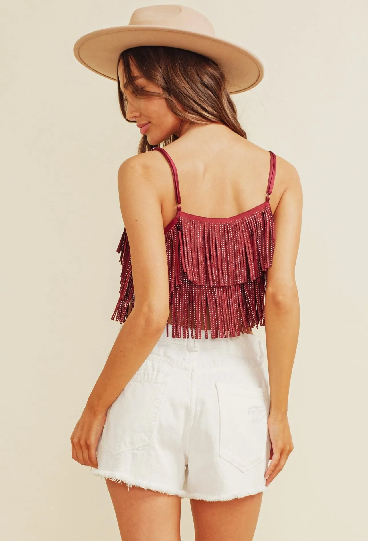 Cowgirl Rhinestone Top