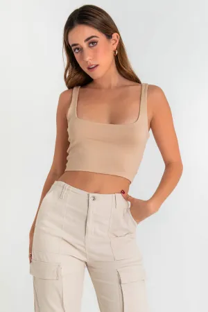 Crop top tirantes