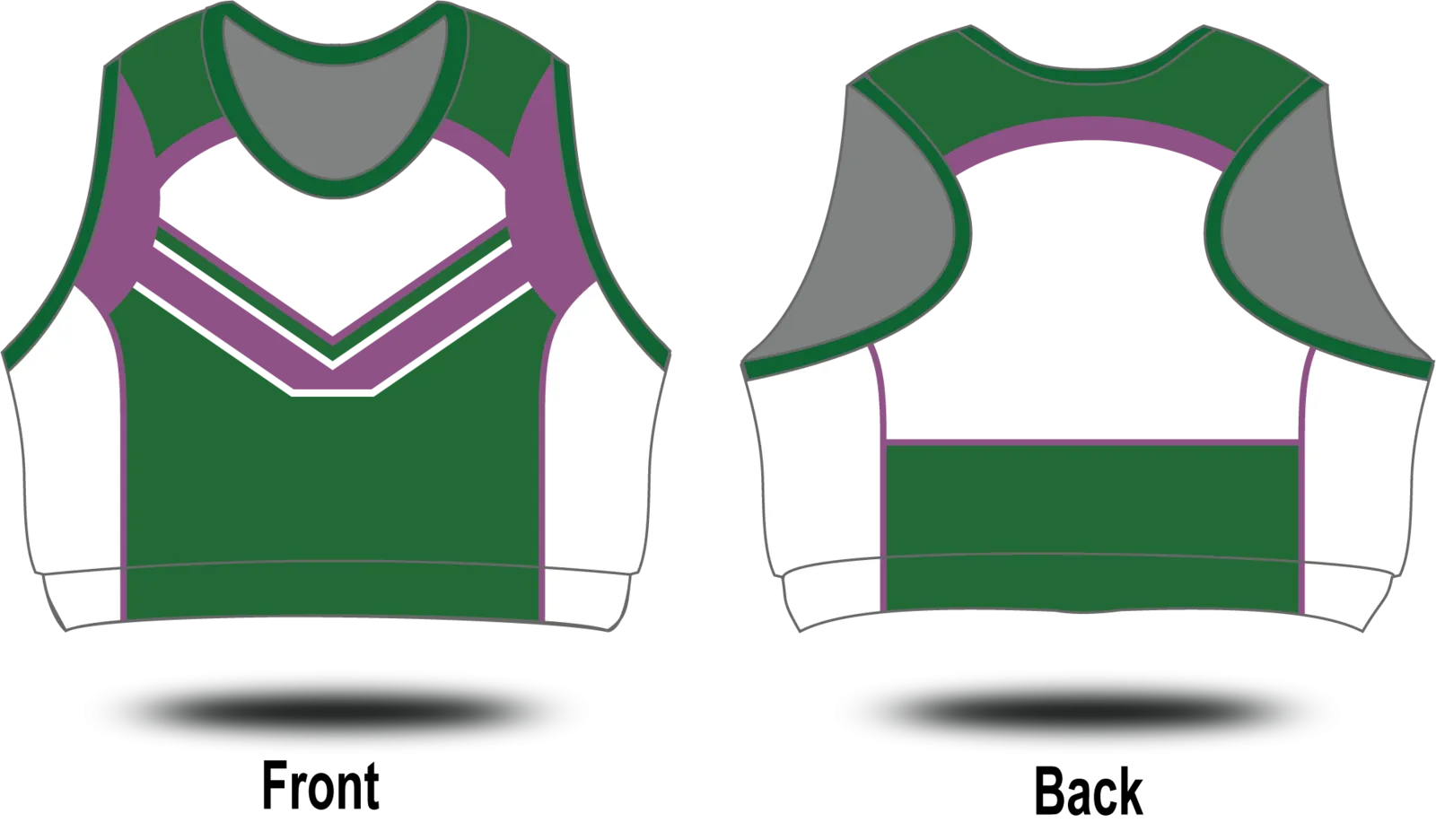 CUSTOM TEMPLATE DESIGNS - Crop Top 214