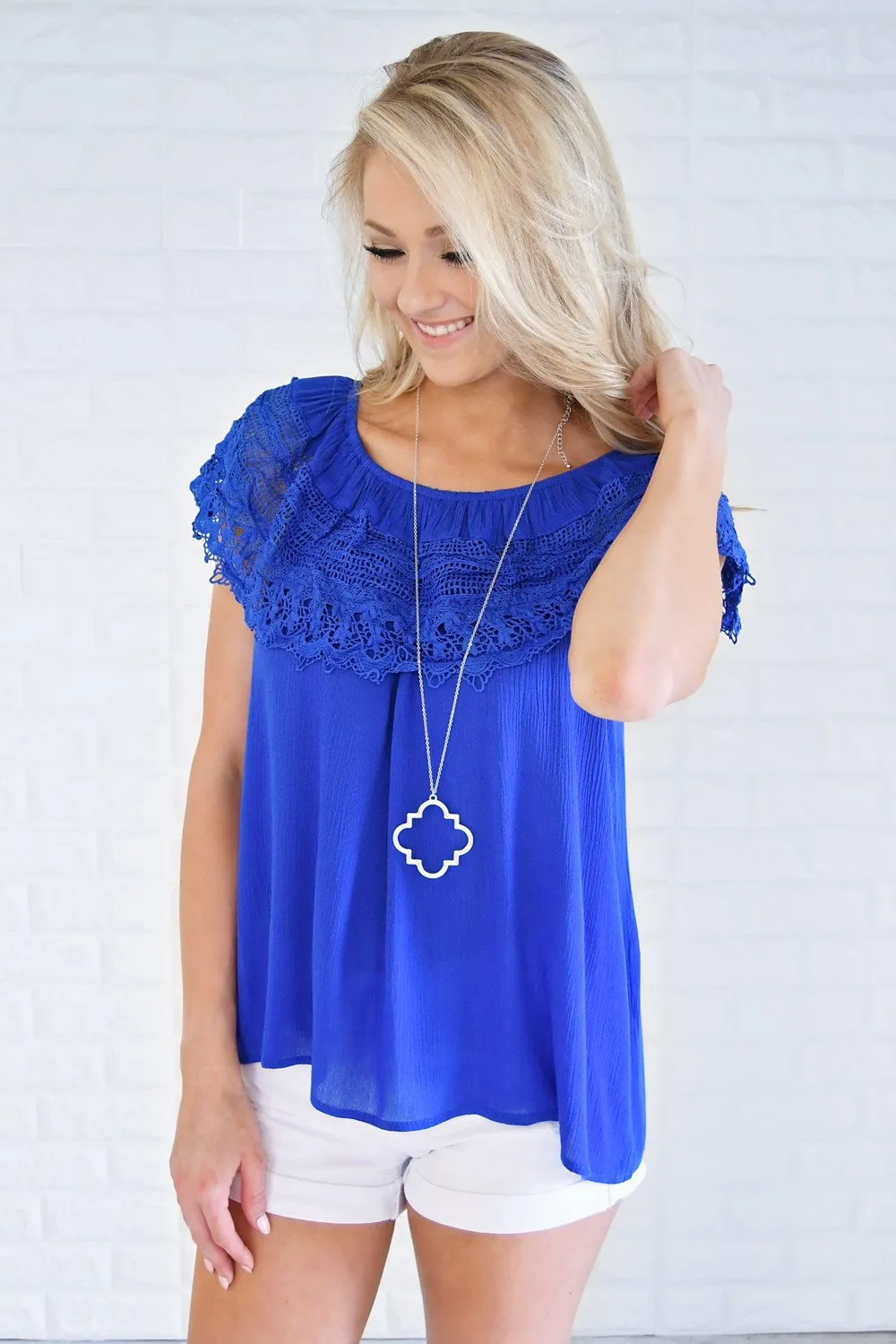 Dainty in Blue Top